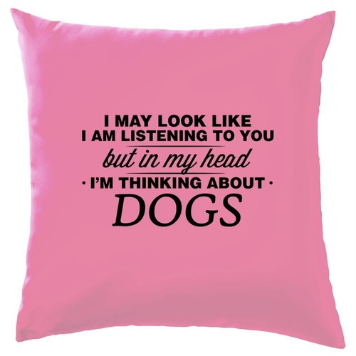 Testa cani cuscino - cani,