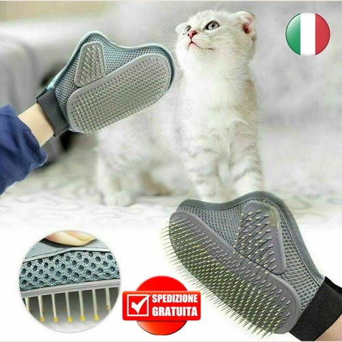 Guanto toelettatura animali - guanto,