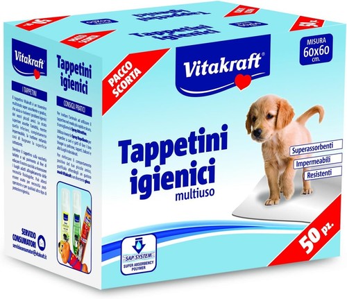 Vitakraft tappetini igienici - tappetini,
