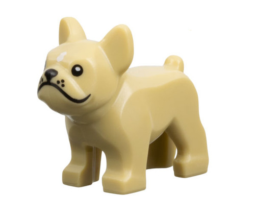 Lego cane animale - lego, tan