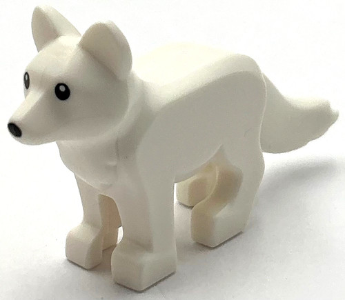 Lego nuovo volpe bianca coda - lego,