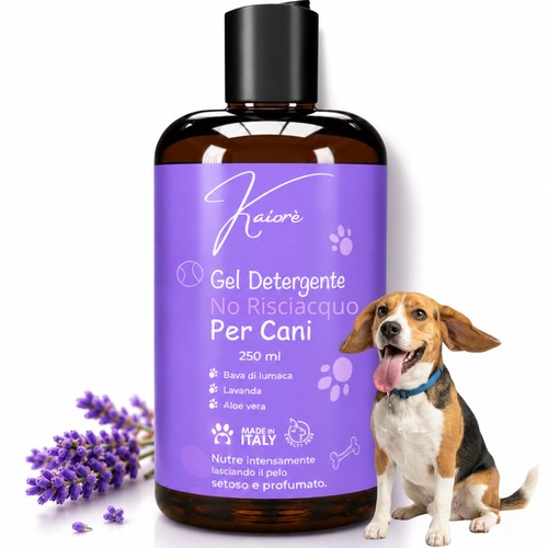 Shampoo secco per cani gel - secco,