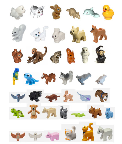 Lego animali scegli un - scegli,